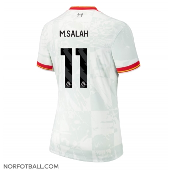 Billige Fotballdrakt Liverpool Mohamed Salah #11 Replika Tredjedrakt Dame 2024-25 Kortermet